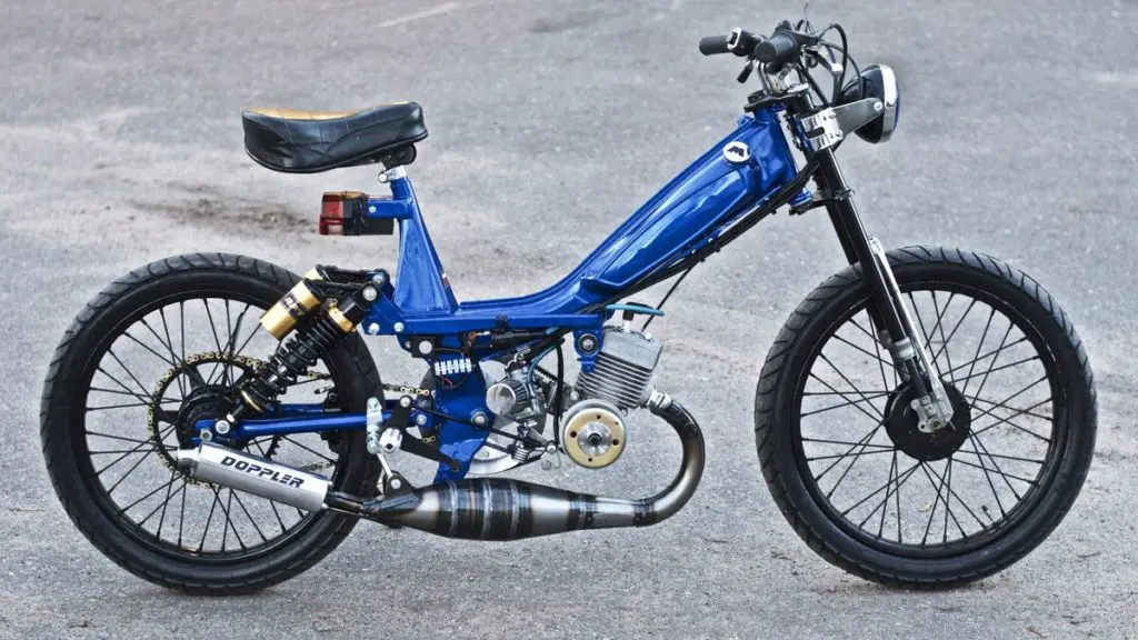 Motobecane Moby 50V Moped Rich Vintage Moped Builds