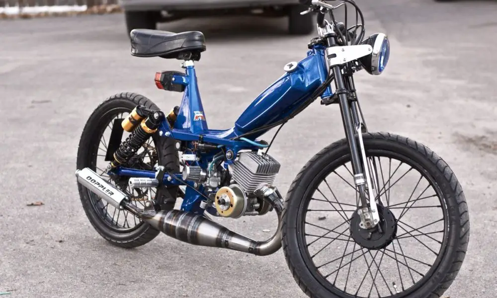 Motobecane 50V Moped Rich Vintage Moped Builds