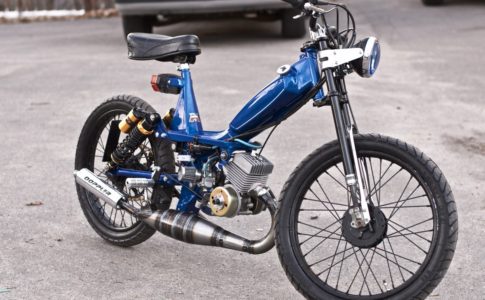 Motobecane 50V Moped Rich Vintage Moped Builds