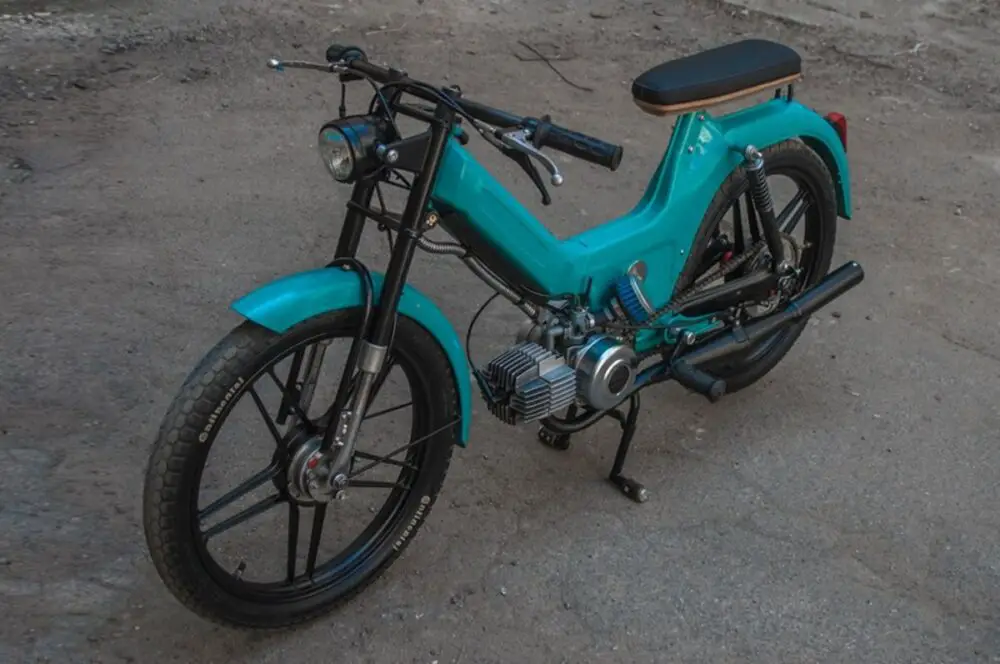 Puch Maxi S 1980 MOPED OF THE DAY Vintage Mopeds