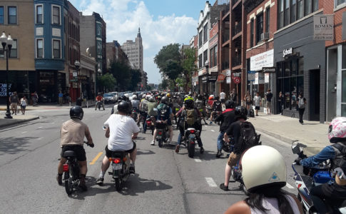 Chicago Moped Rally