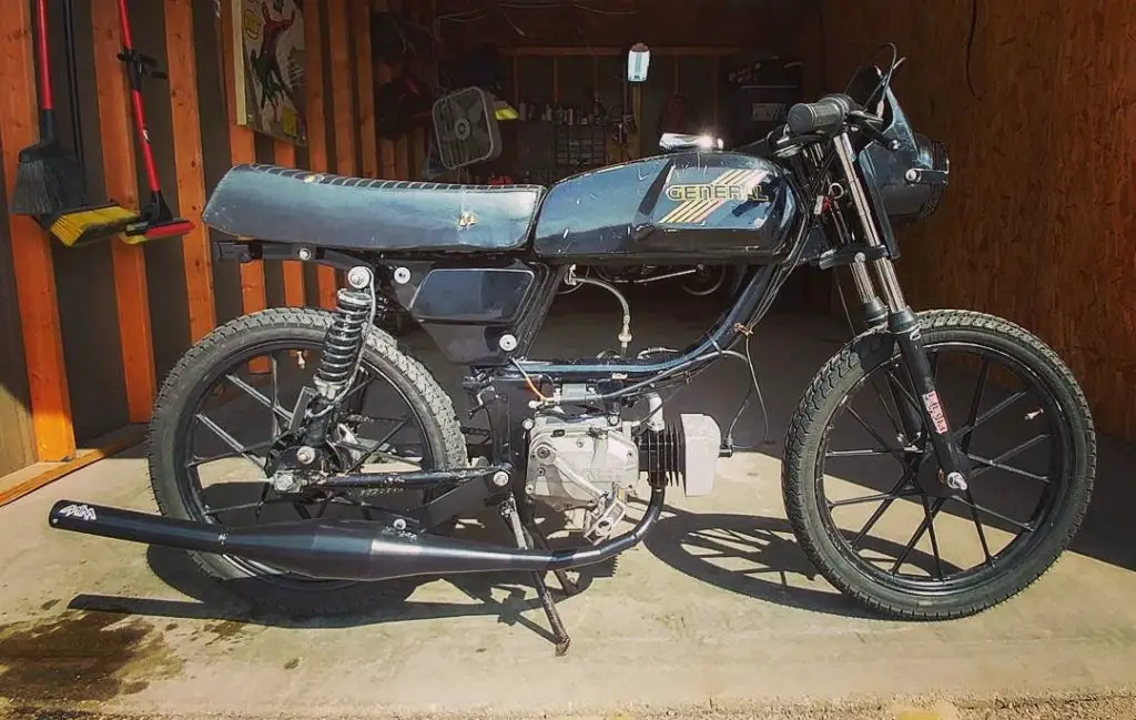 General 5 Star Vintage Moped