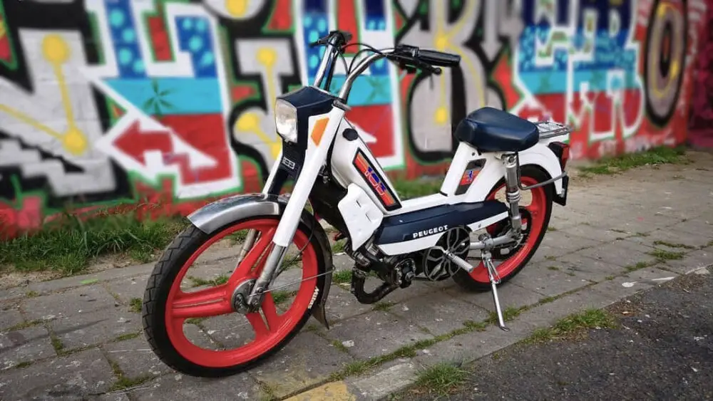 Hi here is first moped, peugeot 103 mounted for offroad : r/moped