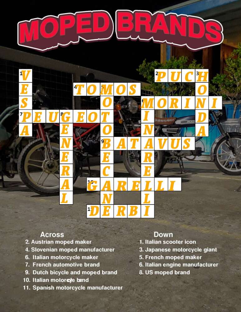 Issue 1 Puzzle answer key